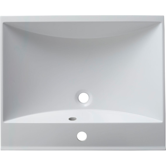 Тумба подвесная с раковиной Aquanet Лукка 60 см 00302396, белый - фото 14