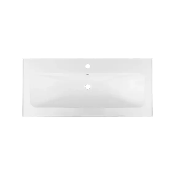 Тумба подвесная с раковиной Aquanet Арт 100 см 00313257, белый матовый - фото 16