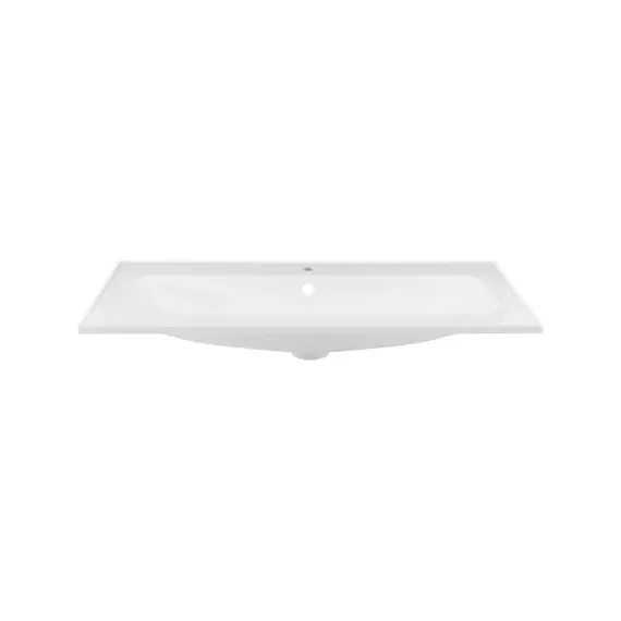 Тумба подвесная с раковиной Aquanet Арт 100 см 00313257, белый матовый - фото 15