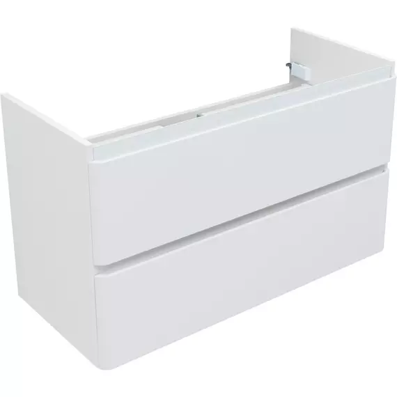 Тумба подвесная с раковиной Aquanet Эмбер 105 см 00330469, белый матовый - фото 10