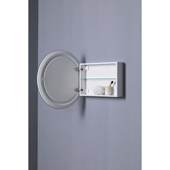 Зеркало-шкаф Aquanet Оптима 80 см 00344784 LED - фото 12