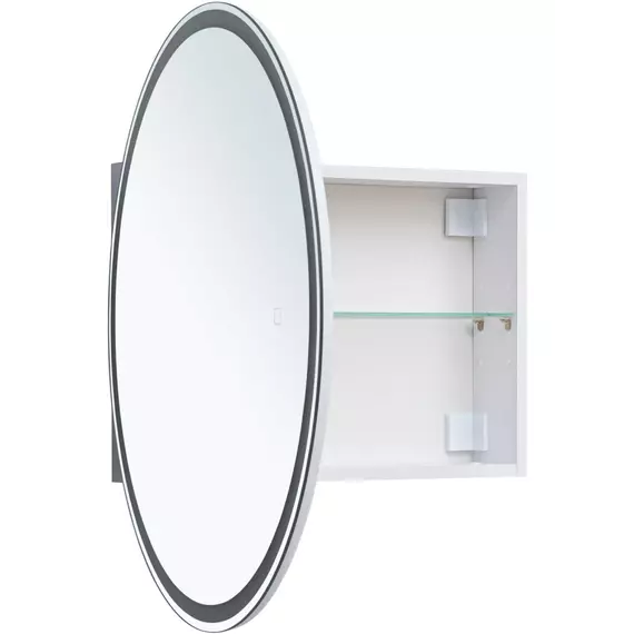 Зеркало-шкаф Aquanet Оптима 80 см 00344784 LED - фото 5