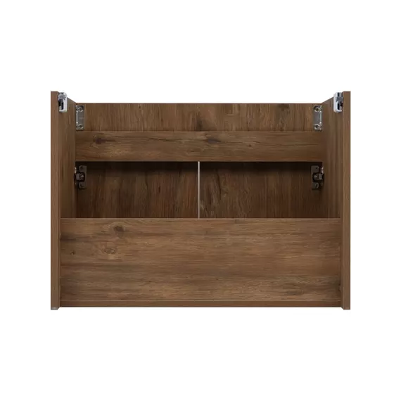 Тумба подвесная с раковиной Aquanet Оптима 70 см 00344796, дуб рустикальный - фото 11