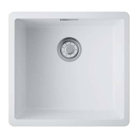 Кухонная мойка Omoikiri Kata 44-U WH 4997518, белый - фото 2