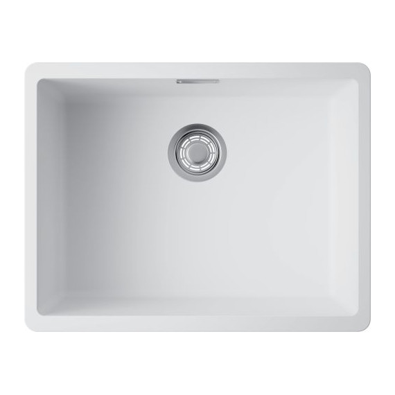 Кухонная мойка Omoikiri Kata 54-U WH 4997519, белый - фото 2