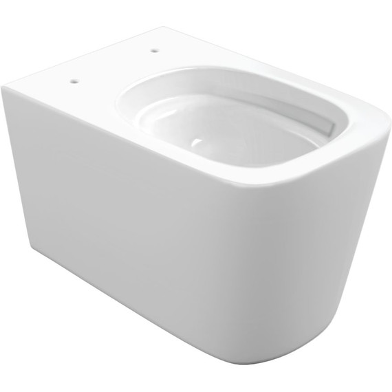 Унитаз подвесной безободковый Cersanit Crea Vortex DPL EO Slim A68916 с тонкой крышкой микролифт (система смыва Торнадо) - фото 7