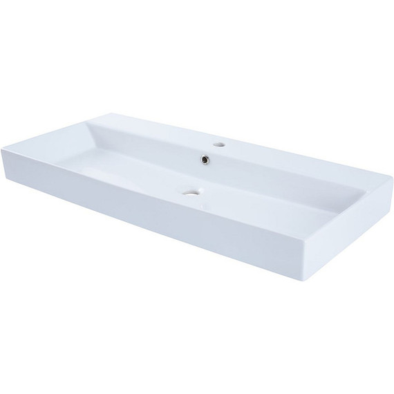 Тумба подвесная с раковиной Aquanet Бруклин 100 см 00310139, антрацит матовый - фото 11