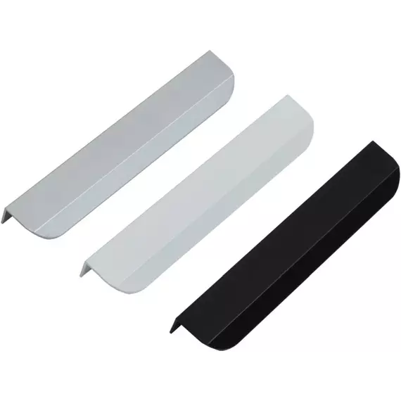 Ручка для мебельной тумбы Aquanet Ирис new 13 см 00312341, чёрный - фото 2