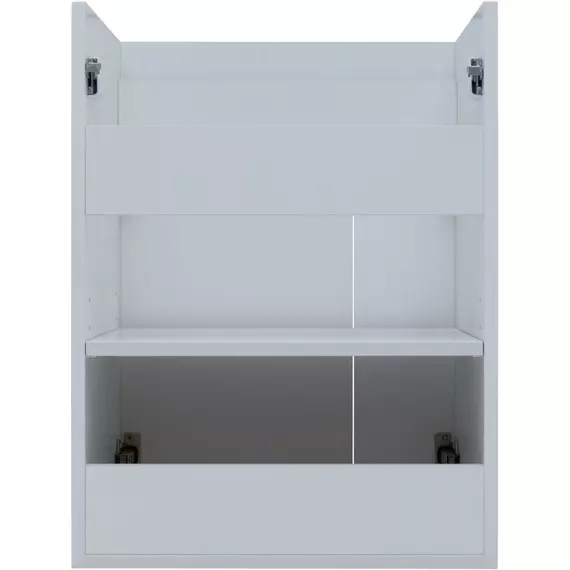 Тумба подвесная с раковиной Aquanet Практика 50 см 00330451, белый матовый - фото 12