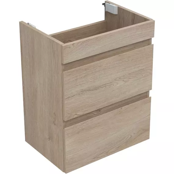 Тумба подвесная с раковиной Aquanet Нота New 50 см 00334196, дуб светлый - фото 10