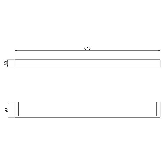 Полотенцедержатель Timo Petruma 15253/18, цвет чёрное золото - фото 2