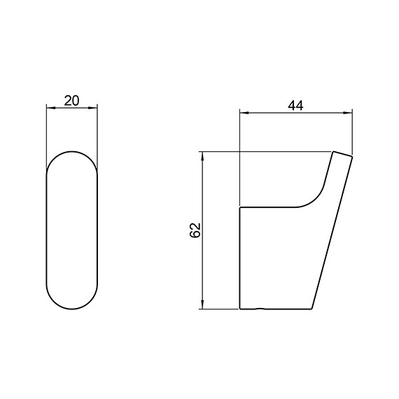 Крючок Timo Luiro 18411/17, цвет золото матовое - фото 2