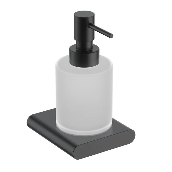 Дозатор для жидкого мыла Timo Luiro 18438/03, цвет чёрный матовый - фото 