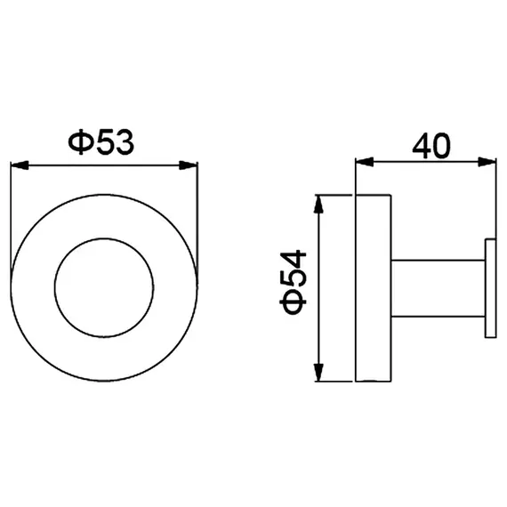 Крючок Timo Saona 13011/13, цвет никель - фото 5