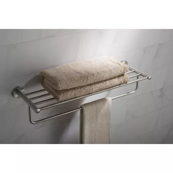 Полка для полотенец Timo Saona 13058/13, цвет никель - фото 4