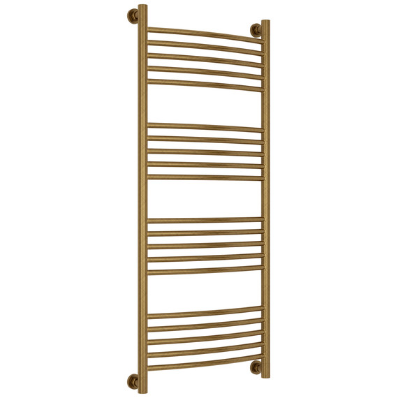 Полотенцесушитель водяной Сунержа Богема+ П20 500x1260 мм (выгнутая перемычка) 05-0221-1250, состаренная бронза - фото 