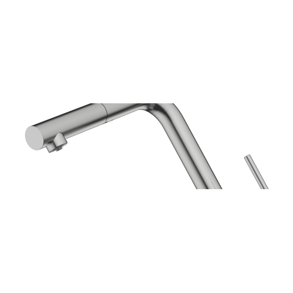 Смеситель для кухни Omoikiri Karatsu-S bn 4994589, нержавеющая сталь - фото 2