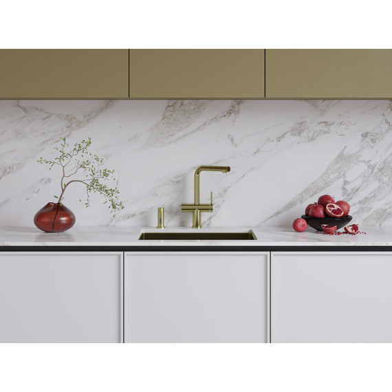 Смеситель для кухни Omoikiri Karatsu-S lg 4994612, светлое золото - фото 5