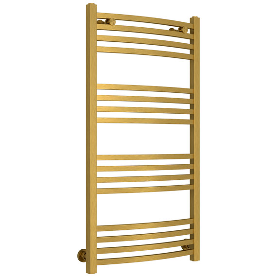 Полотенцесушитель водяной Сунержа Аркус П16 500x1000 мм 051-0251-1050, состаренная латунь - фото 