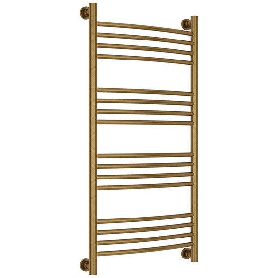 Полотенцесушитель водяной Сунержа Богема+ П16 500x1060 мм (выгнутая перемычка) 05-0221-1050, состаренная бронза - фото 