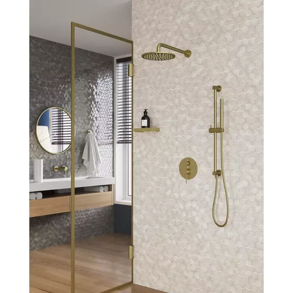 Душевая система для душа Timo Saona SX-2309/17SM (со скрытой частою) золото матовое - фото 2