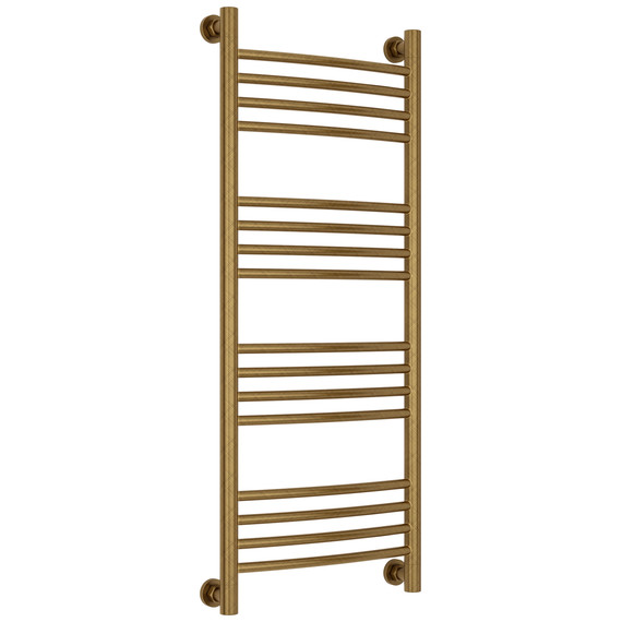 Полотенцесушитель водяной Сунержа Богема+ П16 400x1060 мм (выгнутая перемычка) 05-0221-1040, состаренная бронза - фото 