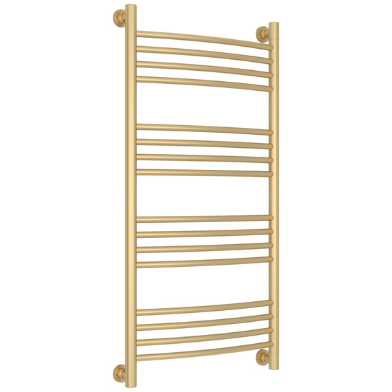 Полотенцесушитель водяной Сунержа Богема+ П16 500x1060 мм (выгнутая перемычка) 022-0221-1050, шампань матовый - фото 