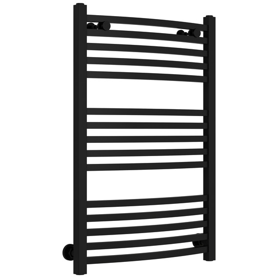Полотенцесушитель водяной Сунержа Аркус П15 500x800 мм 31-0251-8050, чёрный матовый - фото 