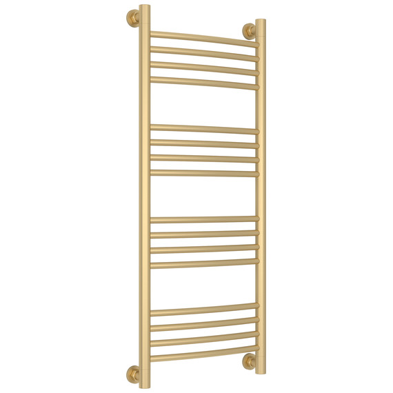 Полотенцесушитель водяной Сунержа Богема+ П16 400x1060 мм (выгнутая перемычка) 022-0221-1040, шампань матовый - фото 