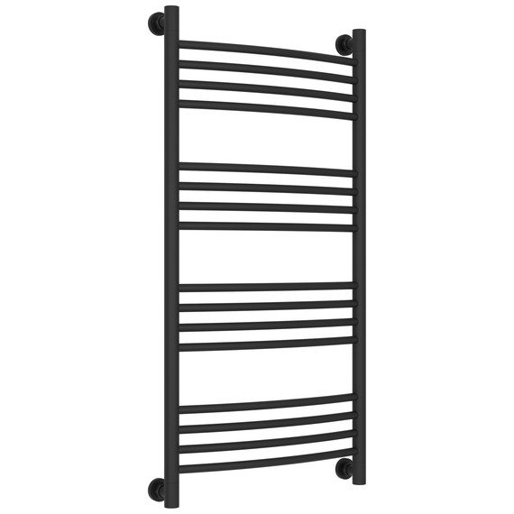 Полотенцесушитель водяной Сунержа Богема+ П16 500x1060 мм (выгнутая перемычка) 15-0221-1050, тёмный титан муар - фото 