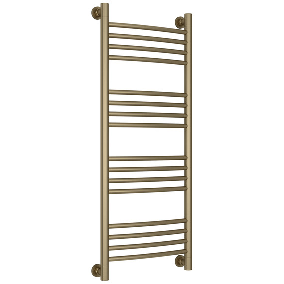 Полотенцесушитель водяной Сунержа Богема+ П16 400x1060 мм (выгнутая перемычка) 32-0221-1040, золотой шёлк - фото 