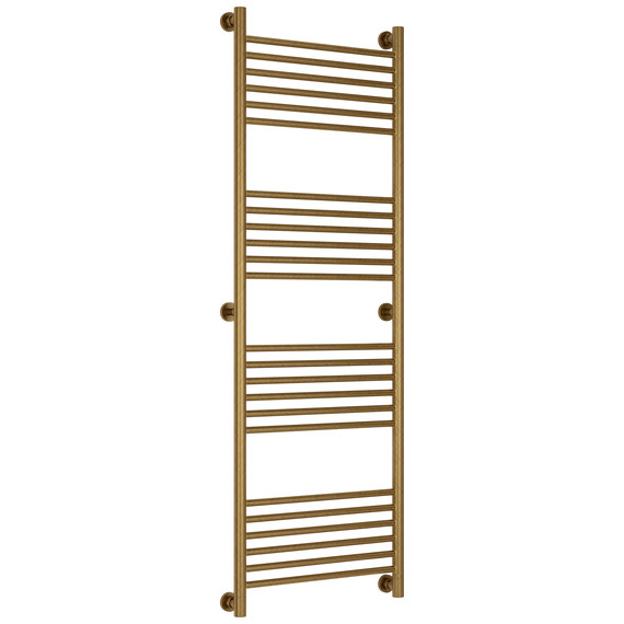 Полотенцесушитель водяной Сунержа Богема+ П24 500x1560 мм (прямая перемычка) 05-0220-1550, состаренная бронза - фото 