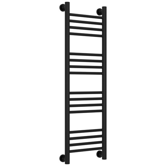 Полотенцесушитель водяной Сунержа Богема+ П16 300x1060 мм (прямая перемычка) 31-0220-1030, чёрный матовый - фото 