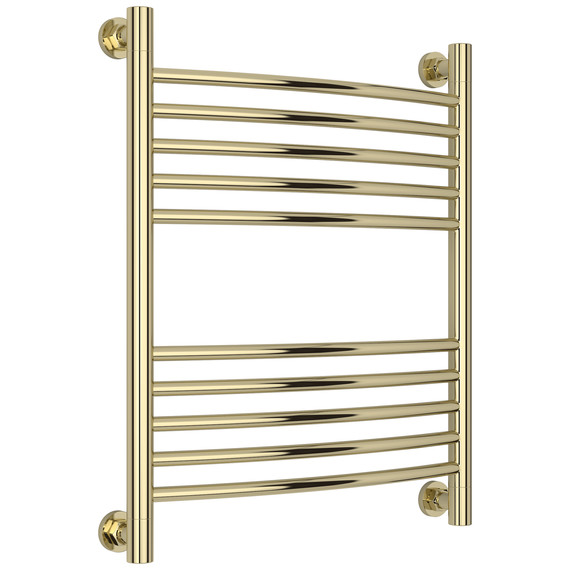 Полотенцесушитель водяной Сунержа Богема+ П10 500x660 мм (выгнутая перемычка) 020-0221-6050, шампань - фото 