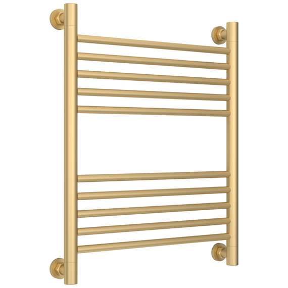 Полотенцесушитель водяной Сунержа Богема+ П10 500x660 мм (прямая перемычка) 022-0220-6050, шампань матовый - фото 