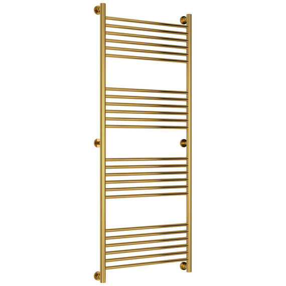 Полотенцесушитель водяной Сунержа Богема+ П24 600x1560 мм (прямая перемычка) 03-0220-1560, золото - фото 