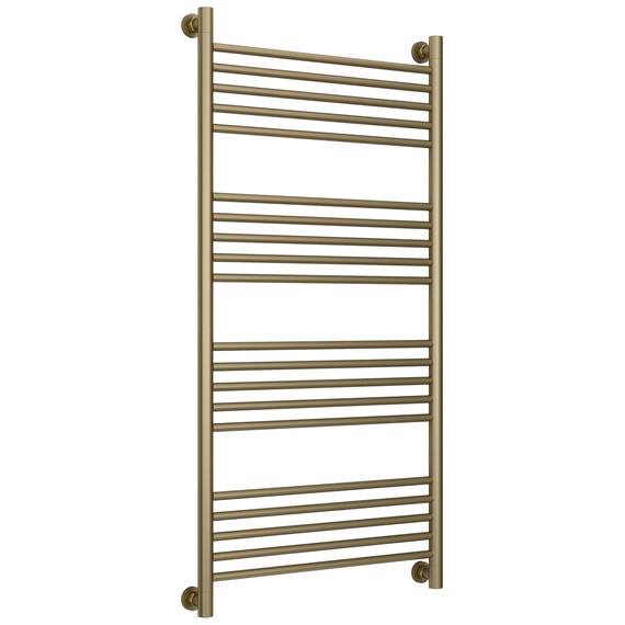 Полотенцесушитель водяной Сунержа Богема+ П20 600x1260 мм (прямая перемычка) 32-0220-1260, золотой шёлк - фото 