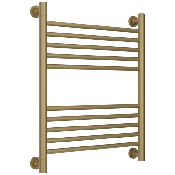 Полотенцесушитель водяной Сунержа Богема+ П10 500x660 мм (прямая перемычка) 032-0220-6050, золото матовое - фото 