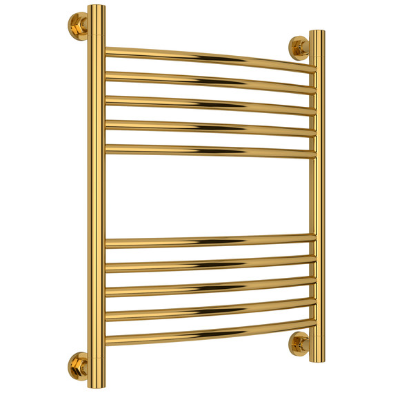Полотенцесушитель водяной Сунержа Богема+ П10 500x660 мм (выгнутая перемычка) 03-0221-6050, золото - фото 