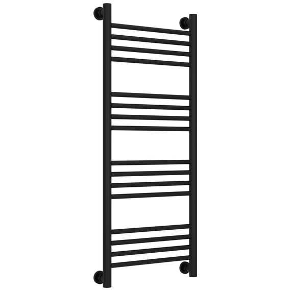 Полотенцесушитель водяной Сунержа Богема+ П16 400x1060 мм (прямая перемычка) 31-0220-1040, чёрный матовый - фото 