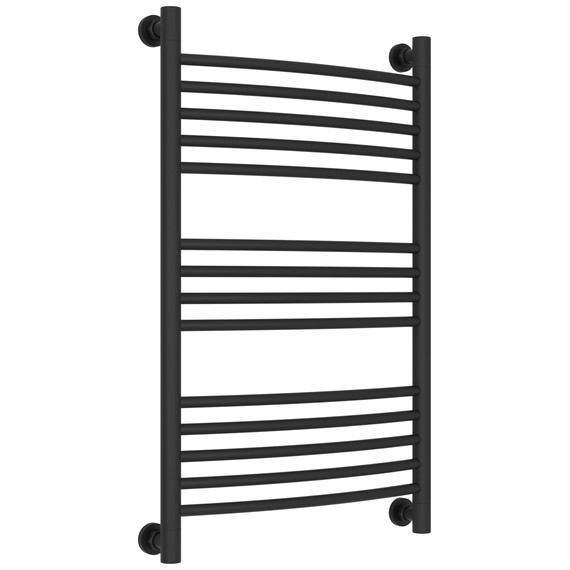 Полотенцесушитель водяной Сунержа Богема+ П14 500x860 мм (выгнутая перемычка) 15-0221-8050, тёмный титан муар - фото 