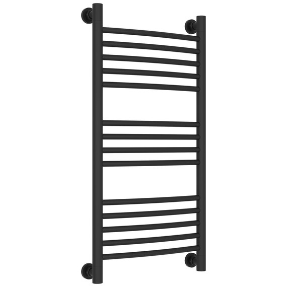 Полотенцесушитель водяной Сунержа Богема+ П14 400x860 мм (выгнутая перемычка) 15-0221-8040, тёмный титан муар - фото 