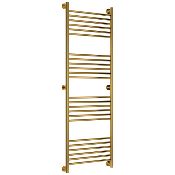Полотенцесушитель водяной Сунержа Богема+ П24 500x1560 мм (прямая перемычка) 03-0220-1550, золото - фото 