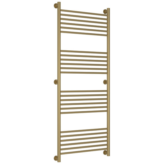 Полотенцесушитель водяной Сунержа Богема+ П24 600x1560 мм (прямая перемычка) 032-0220-1560, золото матовое - фото 
