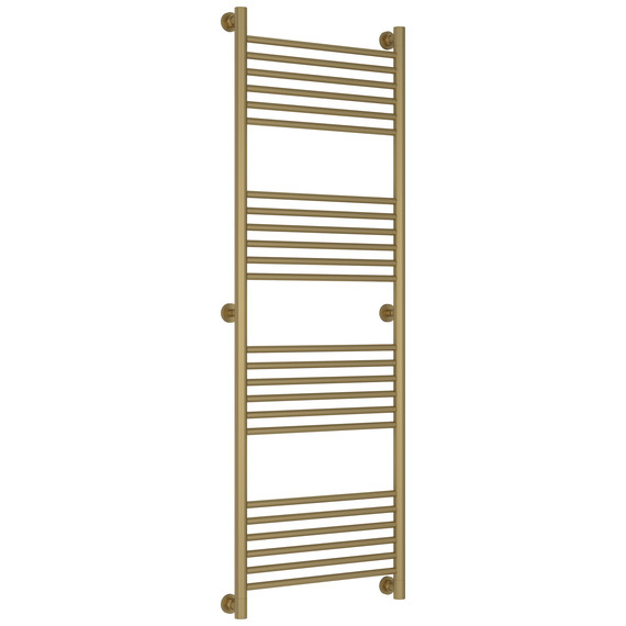 Полотенцесушитель водяной Сунержа Богема+ П24 500x1560 мм (прямая перемычка) 032-0220-1550, золото матовое - фото 