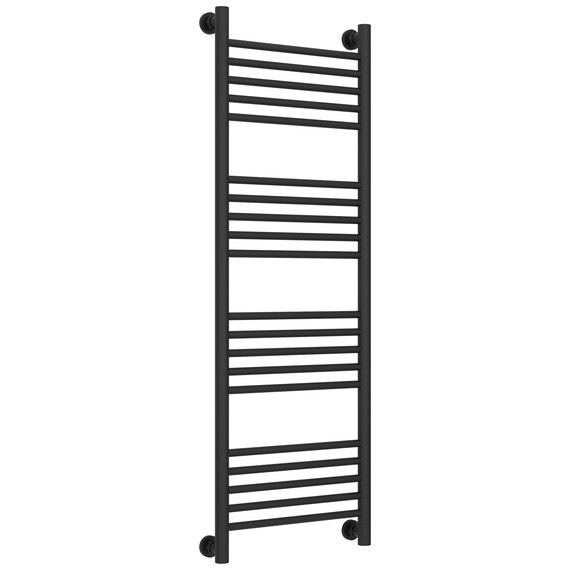 Полотенцесушитель водяной Сунержа Богема+ П20 400x1260 мм (прямая перемычка) 15-0220-1240, тёмный титан муар - фото 