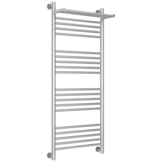 Полотенцесушитель водяной Сунержа Богема+ с полкой П20 500x1260 мм 071-0223-1250, сатин - фото 