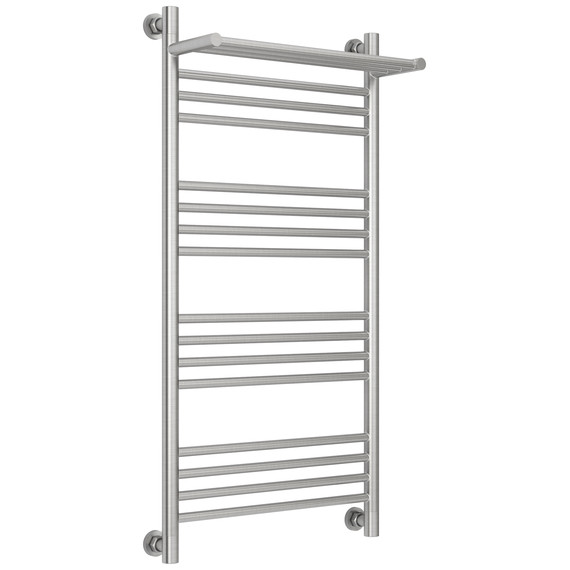 Полотенцесушитель водяной Сунержа Богема+ с полкой П16 500x1060 мм 071-0223-1050, сатин - фото 