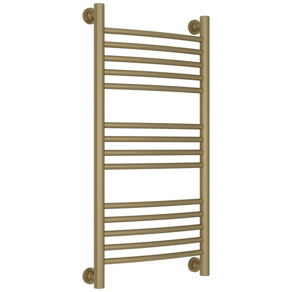 Полотенцесушитель водяной Сунержа Богема+ П14 400x860 мм (выгнутая перемычка) 032-0221-8040, золото матовое - фото 