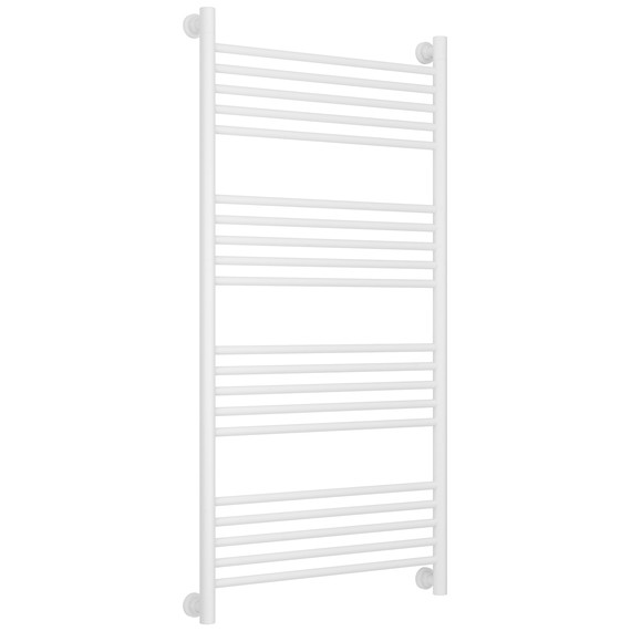 Полотенцесушитель водяной Сунержа Богема+ П20 600x1260 мм (прямая перемычка) 30-0220-1260, белый матовый - фото 